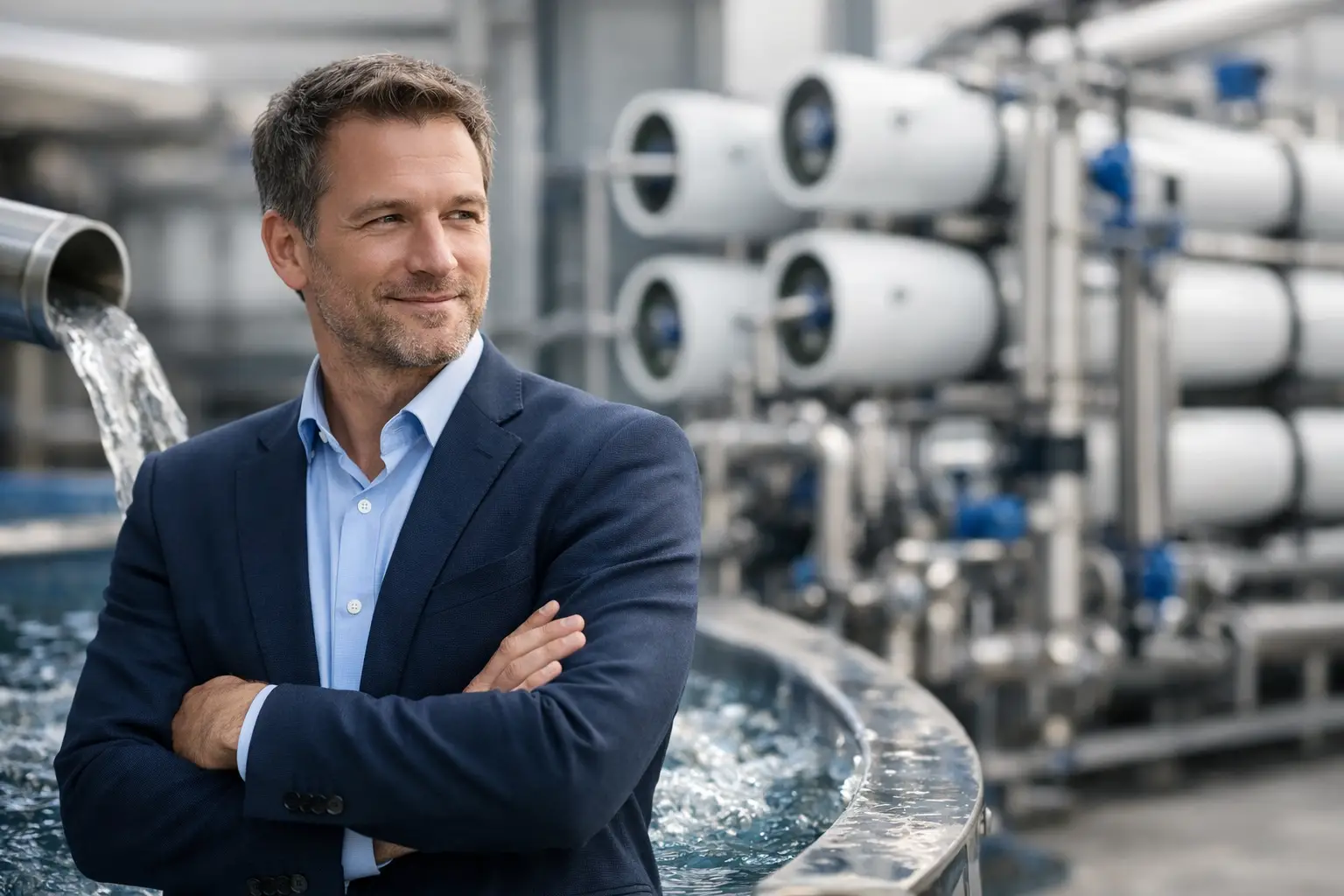 Fabio Hüther und der Blick auf Wassertechnik
