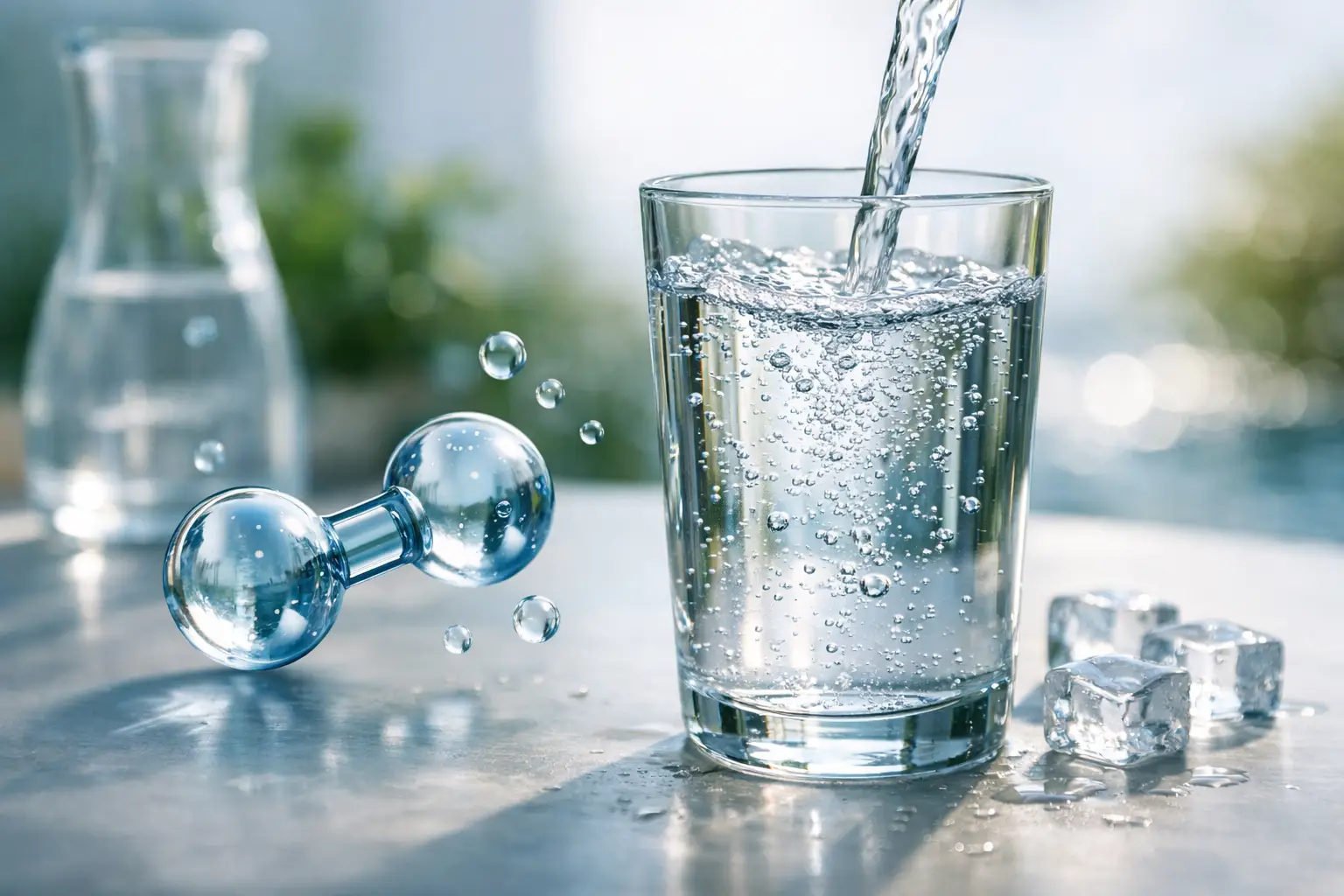 Molekularer Wasserstoff im Trinkwasser