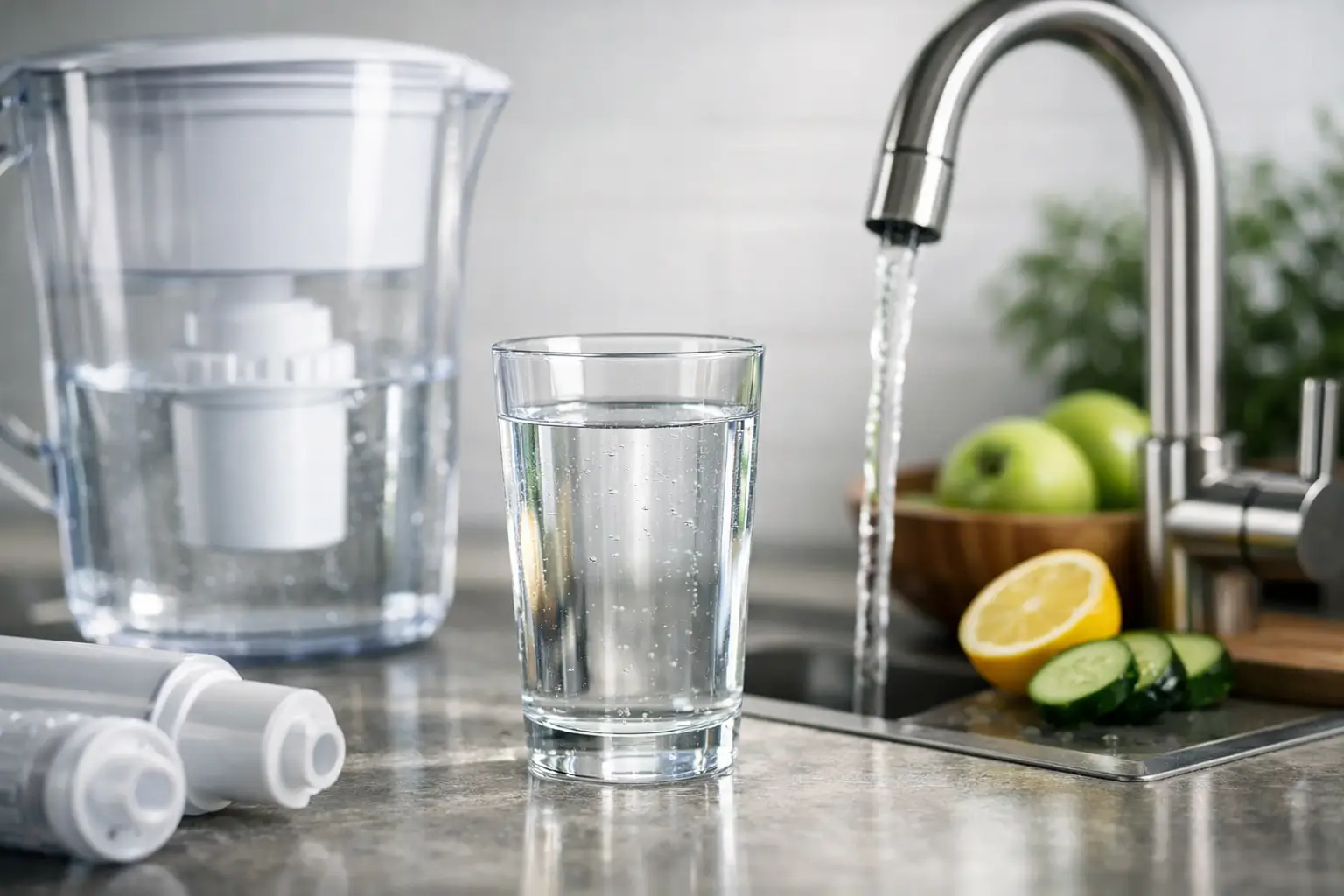 Ist gefiltertes Wasser gesund?