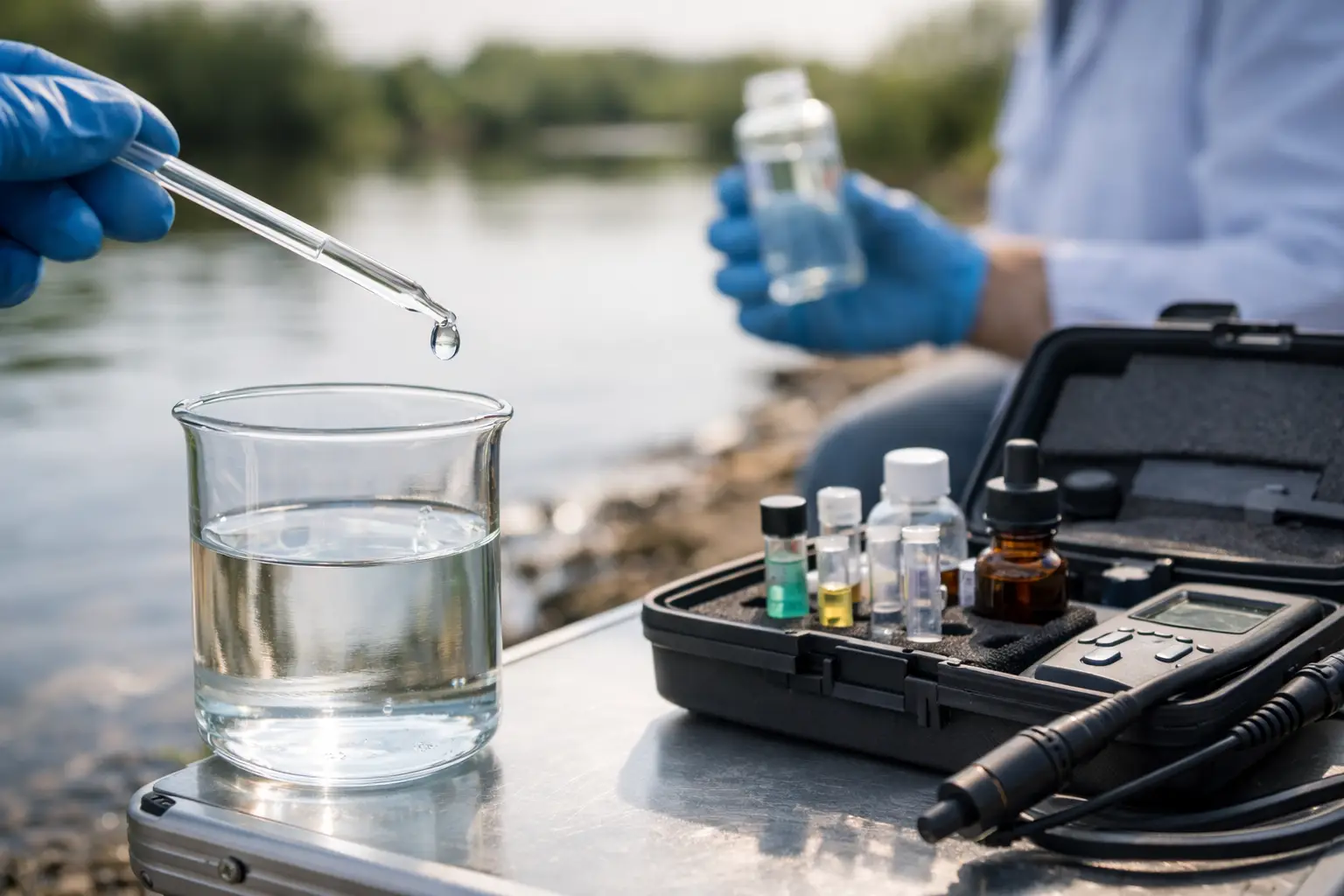 Schadstoffe im Wasser erkennen und bewerten
