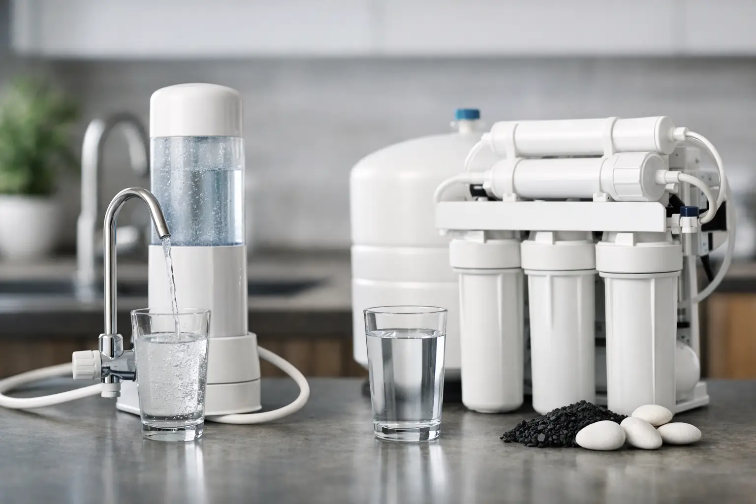 Wasserfilter oder Osmoseanlage – was passt?