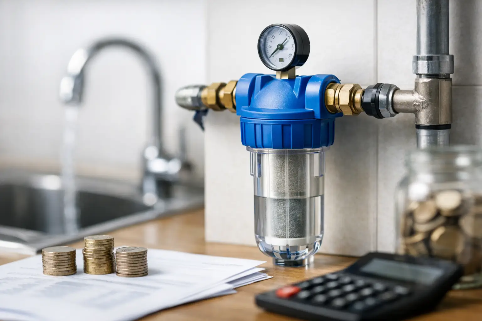 Hauswasserfilter: Kosten und Nutzen prüfen