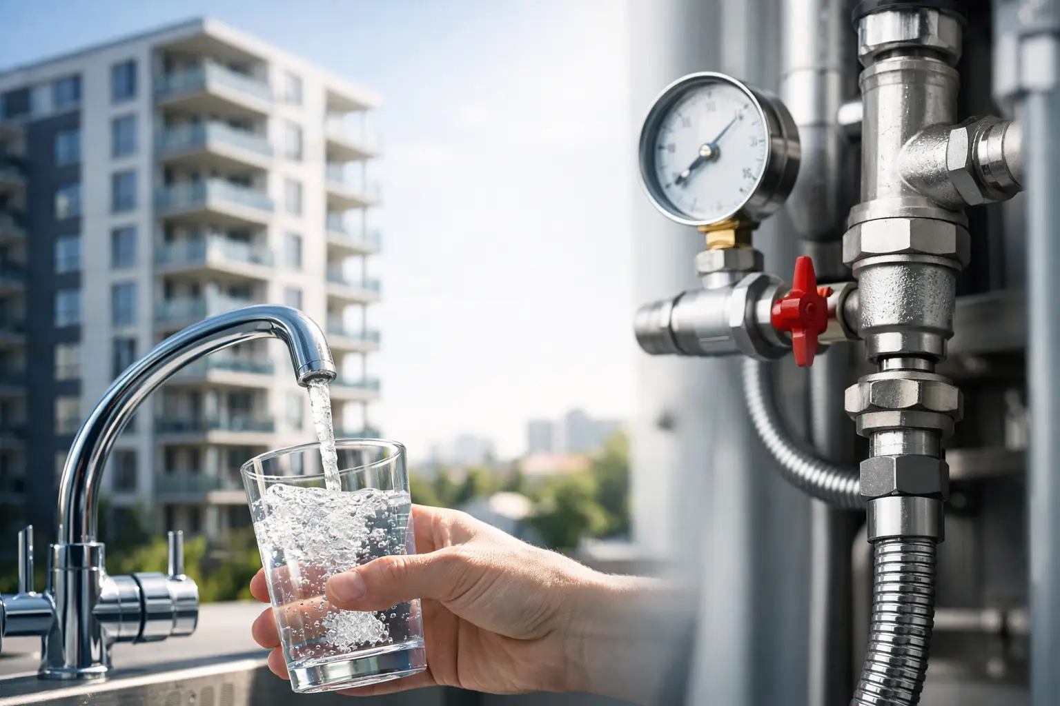 Ratgeber Trinkwasser im Mehrfamilienhaus