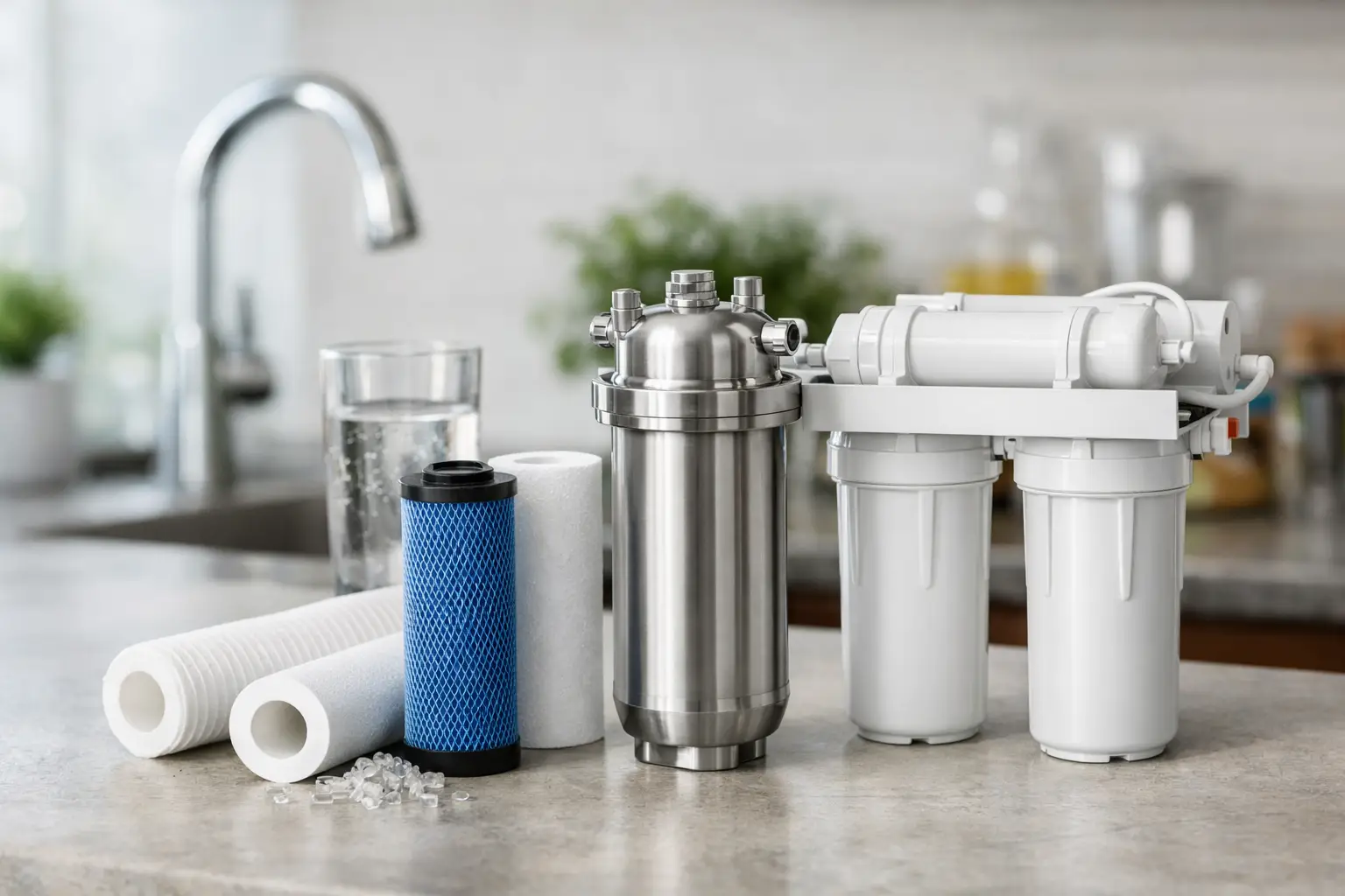 Wasserfilter wartungsarm System richtig wählen