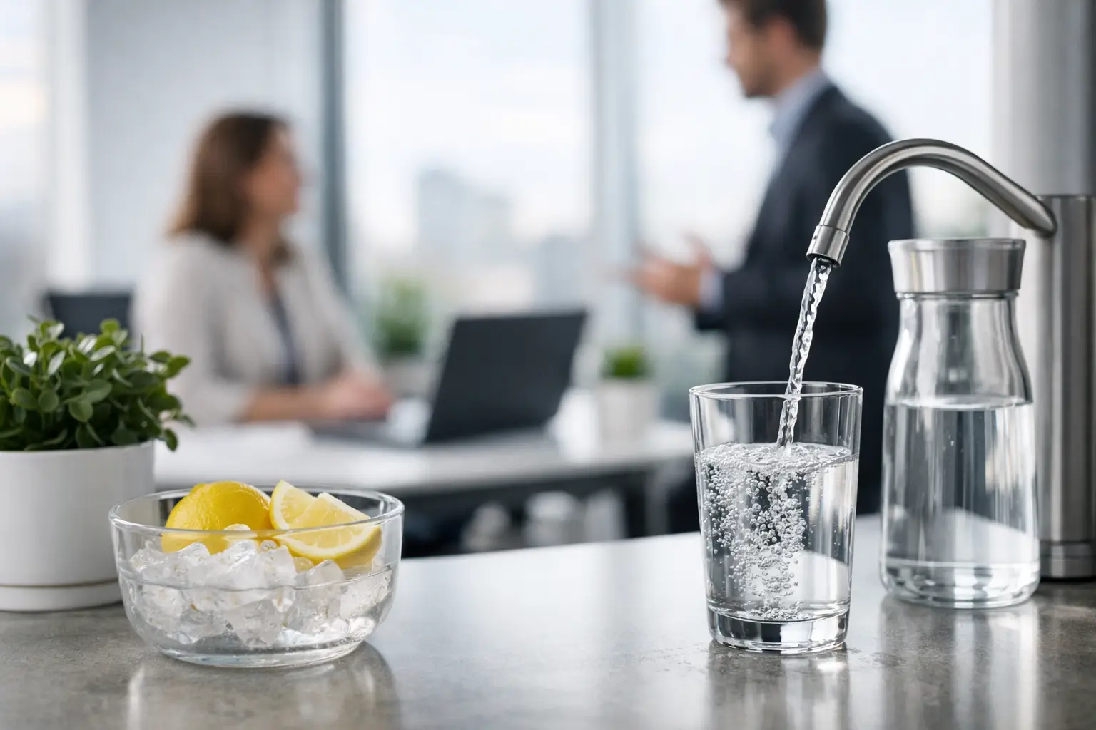 Wasserqualität in Büros wirklich verbessern