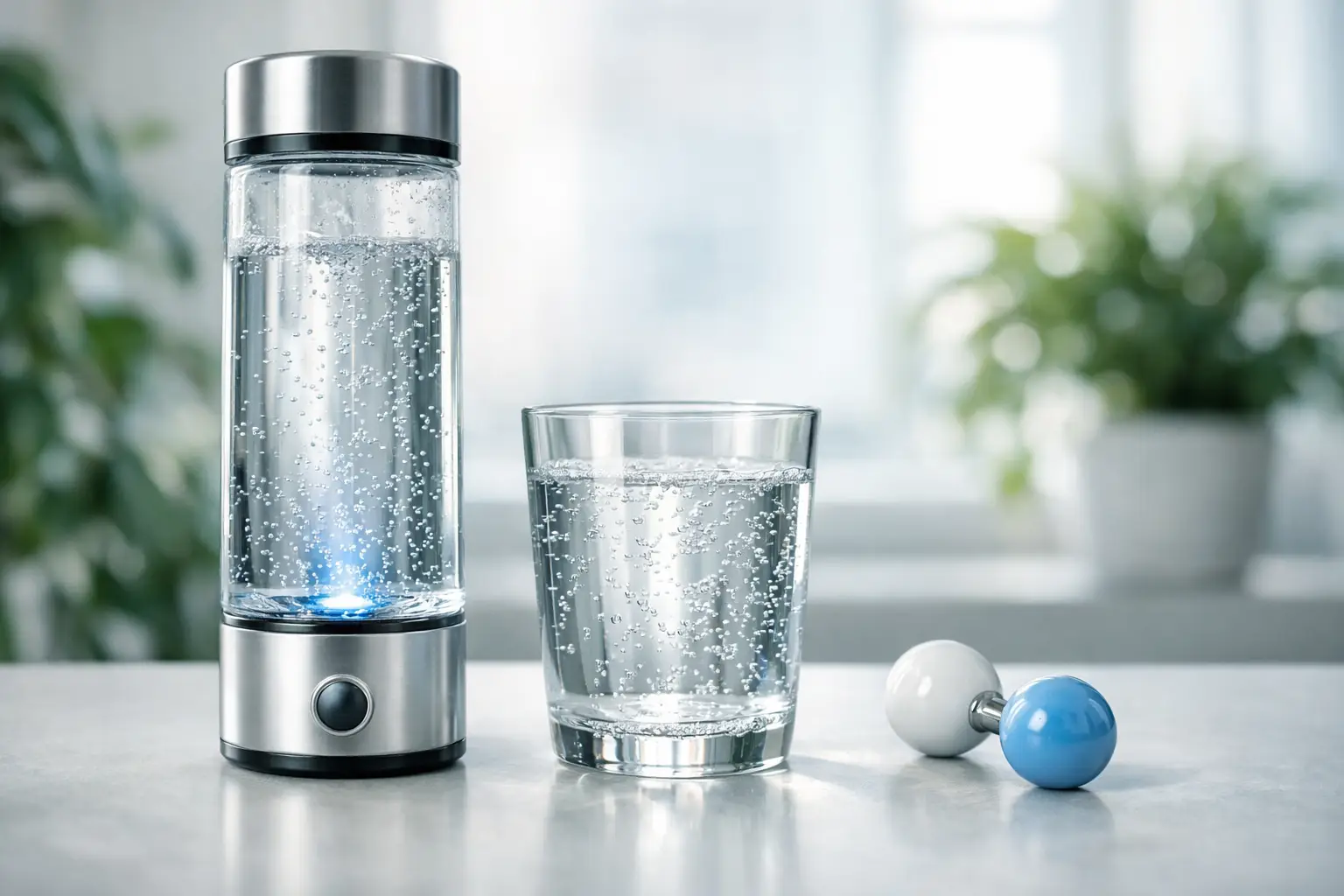 Ist Wasser mit Wasserstoff sinnvoll im Alltag?