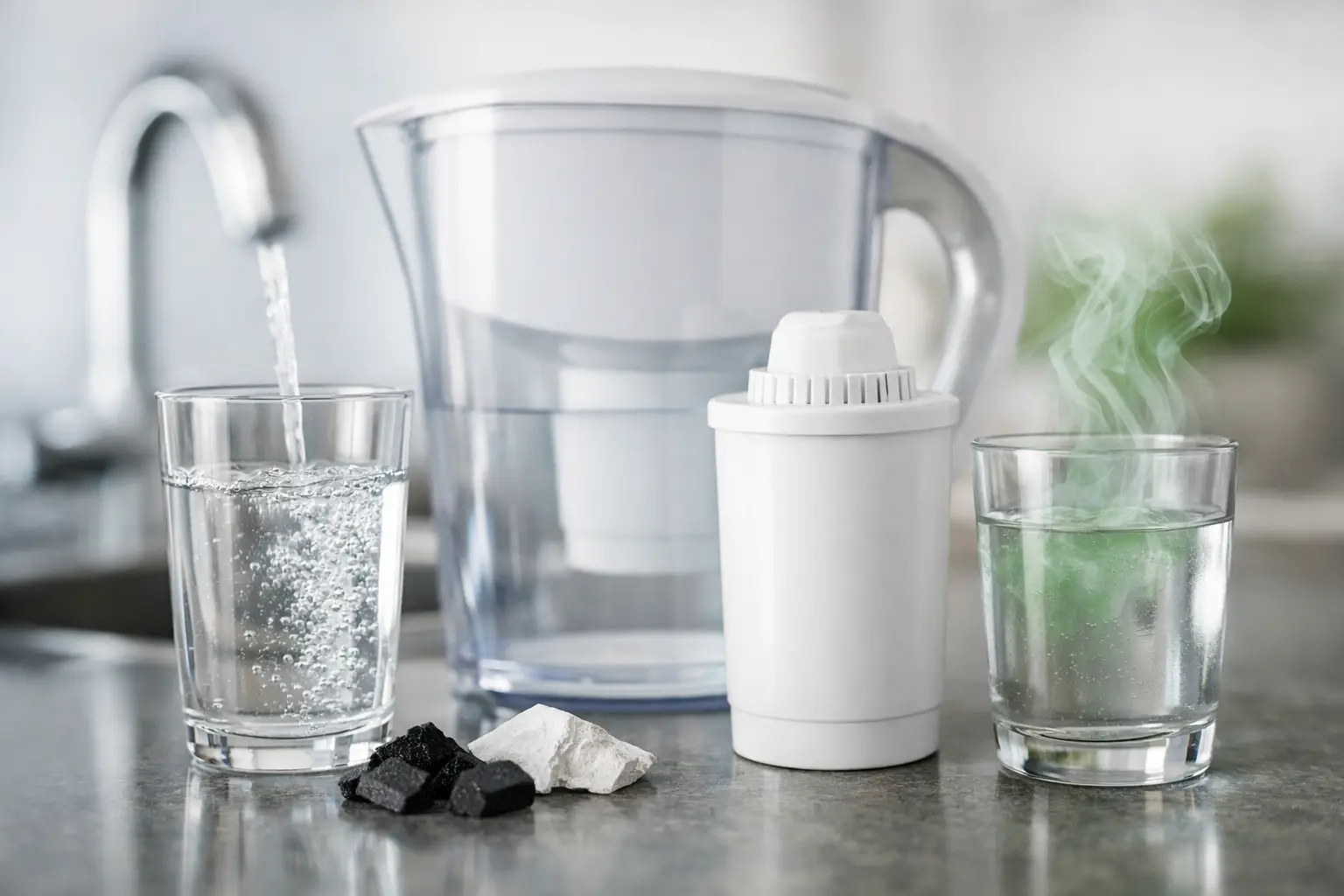 Welcher Wasserfilter bei Chlorgeruch hilft?