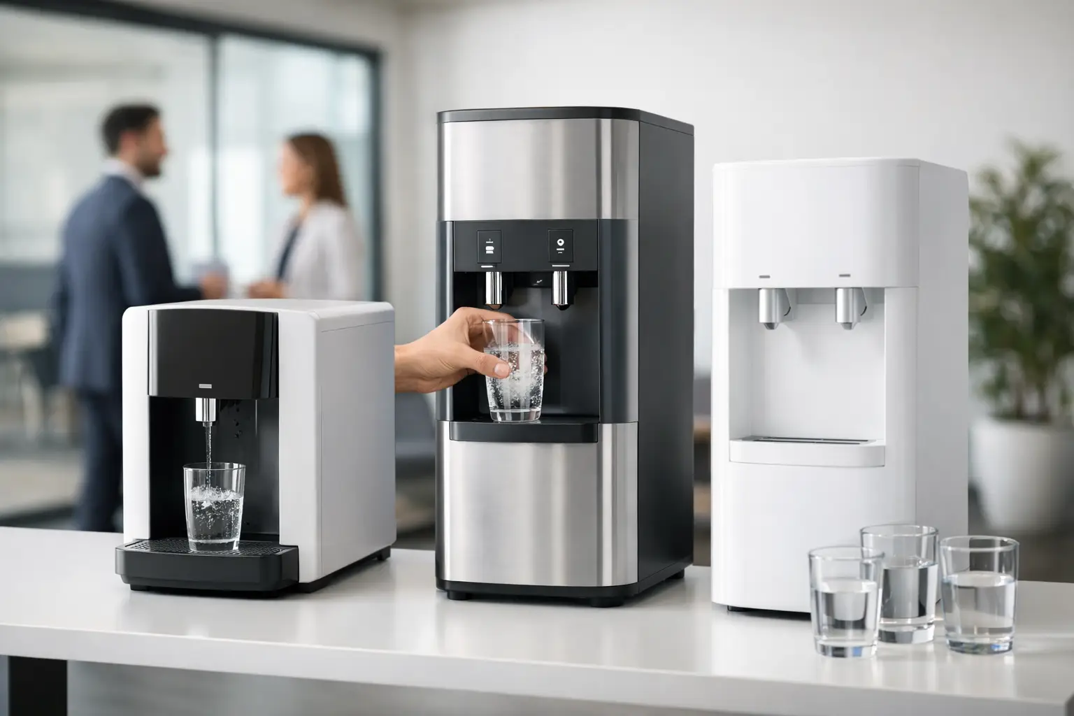 Trinkwasserspender Leasing Modelle im Vergleich